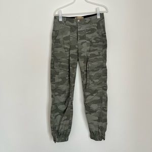 Camo cargo pants
